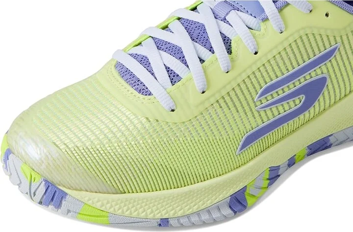 SKECHERS Pickleball Viper Court Pro 2.0 Sneaker Women's Shoes Lime/Lavender : 9.5 B - Medium, Synthetic - Image 7