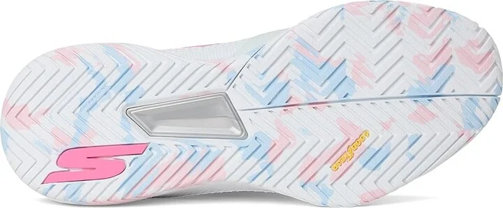 SKECHERS Pickleball Viper Court Pro 2.0 Sneaker Women's Shoes White/Multi : 7.5 B - Medium, Synthetic - Image 3