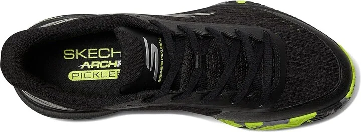 SKECHERS Pickleball Viper Court Pro Sneaker Men's Tennis Shoes Black 1 : 8.5 D - Medium, Textile - Image 2