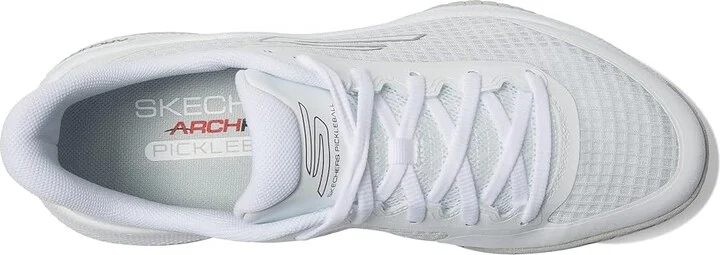 SKECHERS Pickleball Viper Court Pro Sneaker Men's Tennis Shoes White : 8 D - Medium, Textile - Image 2