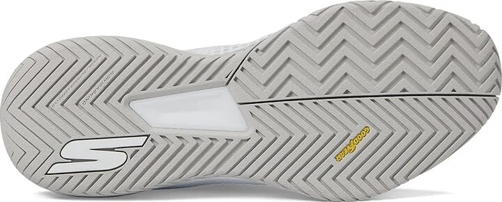 SKECHERS Pickleball Viper Court Pro Sneaker Men's Tennis Shoes White : 8 D - Medium, Textile - Image 3
