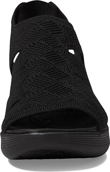 SKECHERS Pier-Lite - Memory Maker Women's Shoes Black/Black : 9 B - Medium, Synthetic - Image 2