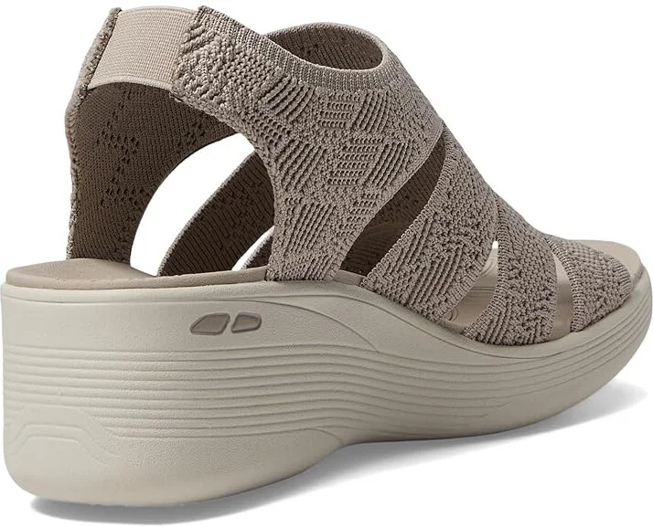 SKECHERS Pier-Lite - Memory Maker Women's Shoes Taupe : 10 B - Medium, Synthetic - Image 4