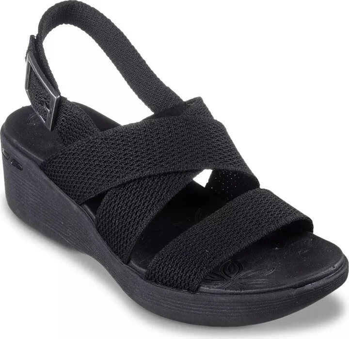 Skechers Pier Lite Night Owl Wedge Sandal