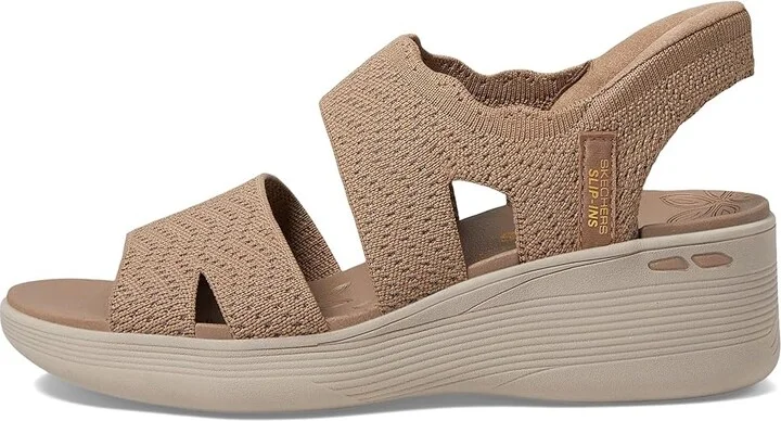 SKECHERS Pier-Lite - Slip On By - Hands Free Slip-Ins Women's Shoes Mocha : 7.5 B - Medium, Rubber/Synthetic - Image 5