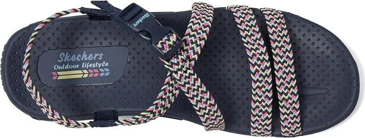 SKECHERS Reggae - Adore You Women's Sandals Navy/Multi : 7.5 B - Medium - Image 2