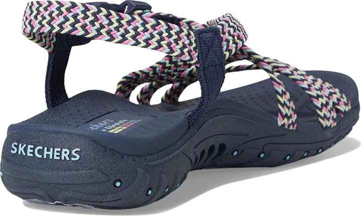 SKECHERS Reggae - Adore You Women's Sandals Navy/Multi : 7.5 B - Medium - Image 4