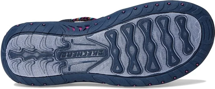 SKECHERS Reggae - Adore You Women's Sandals Navy/Pink : 6 B - Medium - Image 3