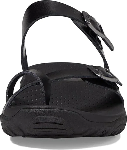 SKECHERS Reggae - Carribean Women's Shoes Black : 6 B - Medium, Synthetic - Image 3