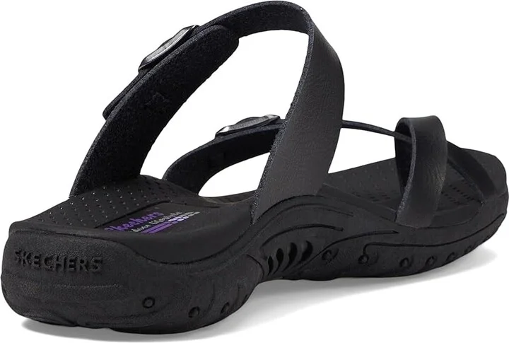 SKECHERS Reggae - Carribean Women's Shoes Black : 6 B - Medium, Synthetic - Image 5