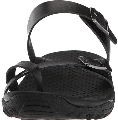 SKECHERS Reggae - Carribean Women's Shoes Black : 6 B - Medium, Synthetic - Image 6