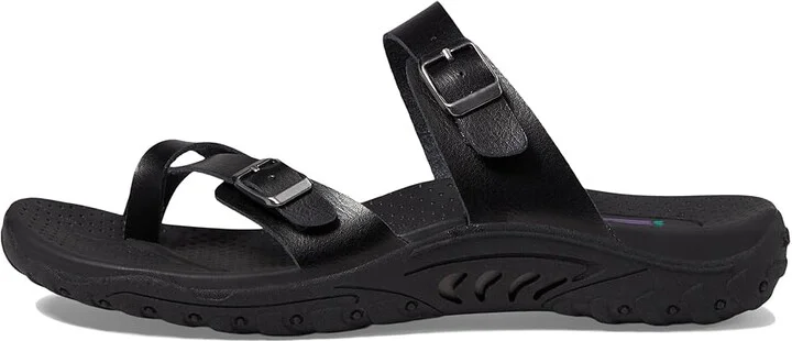 SKECHERS Reggae - Carribean Women's Shoes Black : 6 B - Medium, Synthetic - Image 7