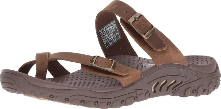 SKECHERS Reggae - Carribean Women's Shoes Desert Crazy Horse : 6 B - Medium, Synthetic - Image 2