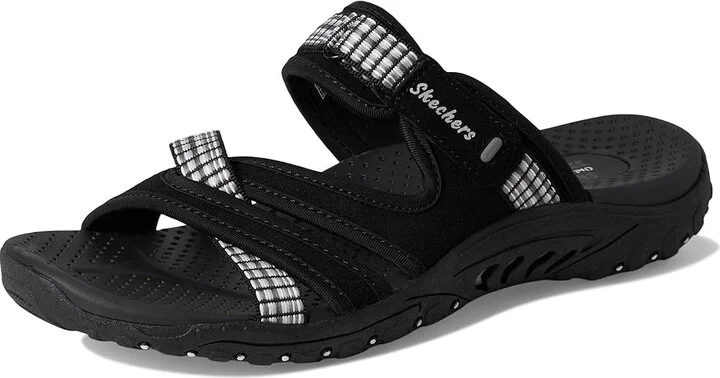 SKECHERS Reggae - Color-Full Women's Sandals Black : 5 B - Medium, Leather/Textile - Image 5