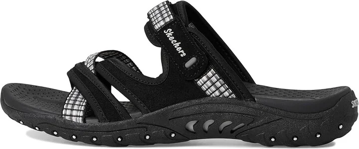 SKECHERS Reggae - Color-Full Women's Sandals Black : 5 B - Medium, Leather/Textile - Image 6
