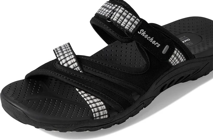 SKECHERS Reggae - Color-Full Women's Sandals Black : 5 B - Medium, Leather/Textile - Image 7