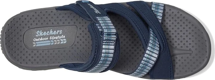 SKECHERS Reggae - Color-Full Women's Sandals Navy : 7.5 B - Medium, Leather/Textile - Image 2