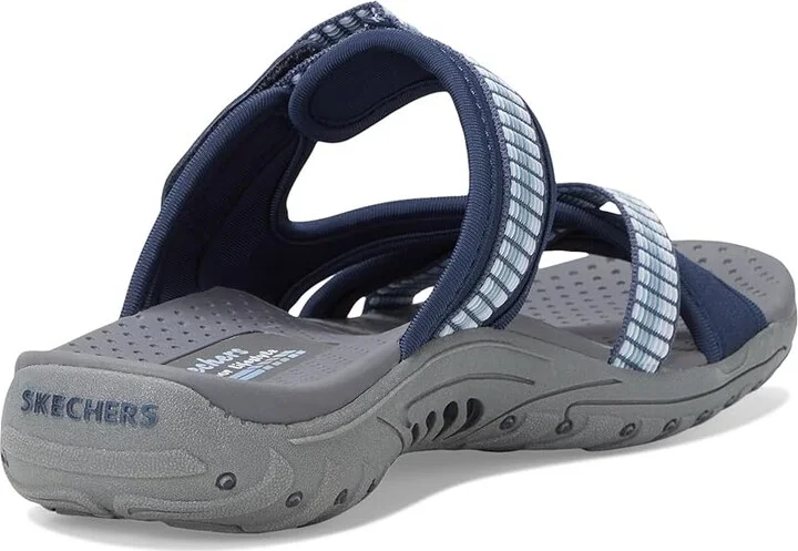 SKECHERS Reggae - Color-Full Women's Sandals Navy : 7.5 B - Medium, Leather/Textile - Image 4