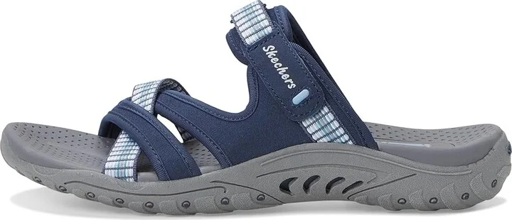 SKECHERS Reggae - Color-Full Women's Sandals Navy : 7.5 B - Medium, Leather/Textile - Image 6