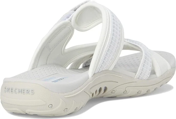SKECHERS Reggae - Color-Full Women's Sandals White : 6.5 B - Medium, Leather/Textile - Image 4