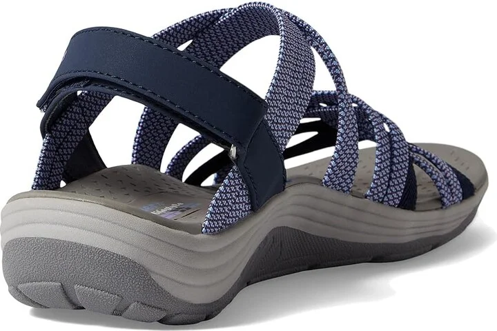 SKECHERS Reggae Cup - Smitten By You Women's Shoes Navy/Blue : 9 B - Medium, Synthetic/Textile - Image 4