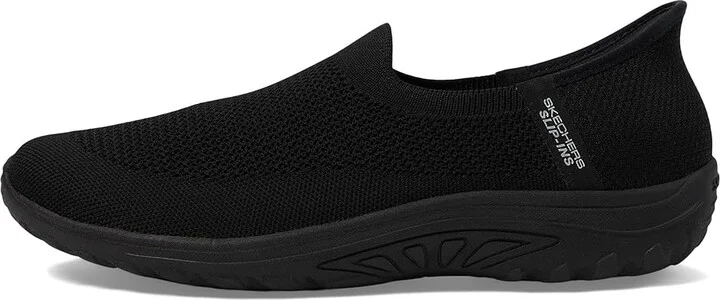 SKECHERS Reggae Fest - Fantasy Hands Free Slip-Ins Women's Flat Shoes Black : 9.5 B - Medium - Image 5