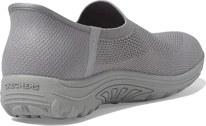 SKECHERS Reggae Fest - Fantasy Hands Free Slip-Ins Women's Flat Shoes Grey : 5.5 B - Medium - Image 4