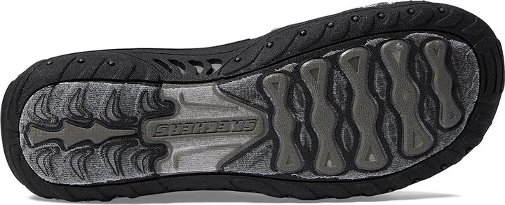 SKECHERS Reggae - Irie Mon Women's Shoes Black/White : 5.5 B - Medium, Textile - Image 4