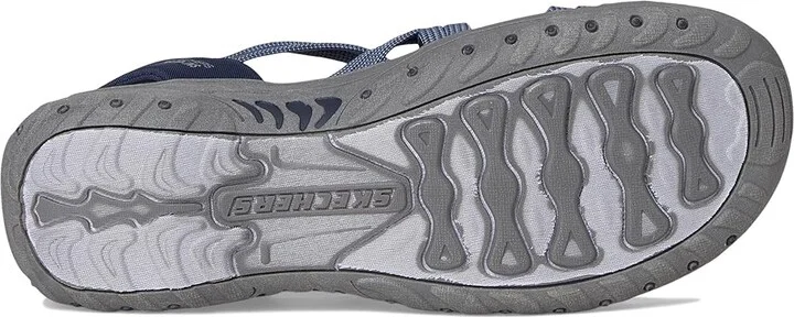 SKECHERS Reggae - Morning Light Women's Sandals Navy/Blue : 6.5 B - Medium - Image 3