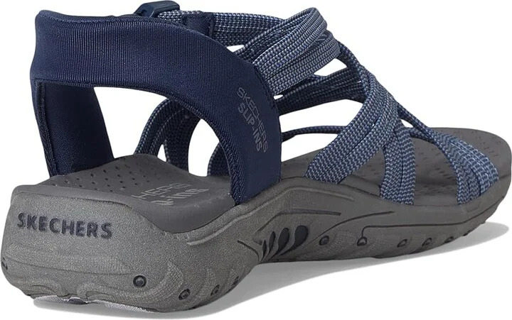 SKECHERS Reggae - Morning Light Women's Sandals Navy/Blue : 6.5 B - Medium - Image 4