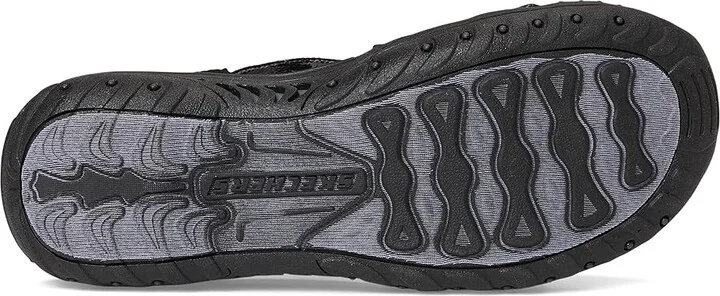 SKECHERS Reggae - Positive Space Women's Sandals Black : 6 C - Wide, Rubber - Image 3