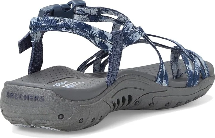 SKECHERS Reggae - Positive Space Women's Sandals Navy : 6.5 B - Medium, Rubber - Image 4
