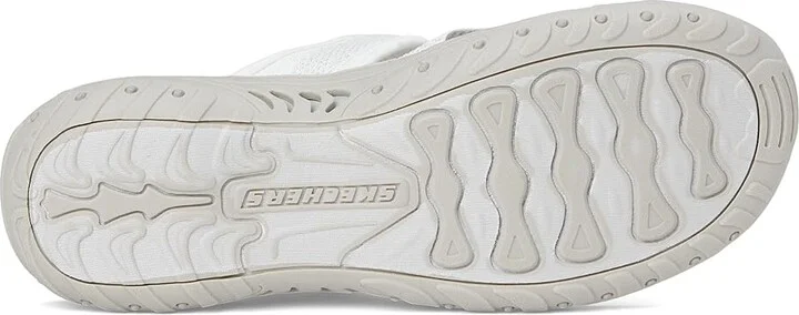 SKECHERS Reggae - Ray Of Charm Women's Sandals White : 9.5 B - Medium, Textile - Image 3
