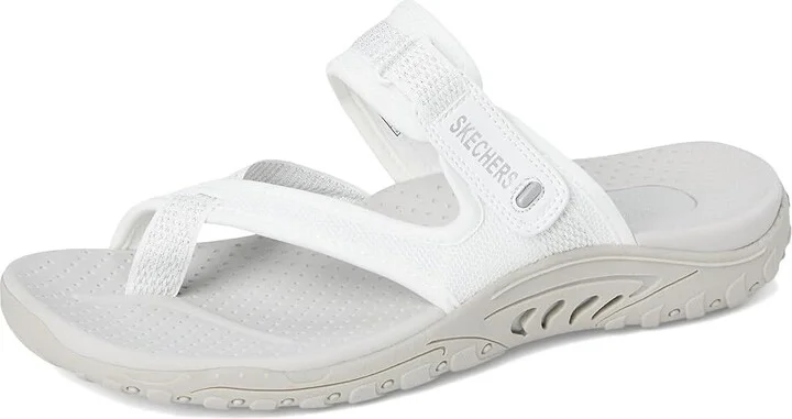 SKECHERS Reggae - Ray Of Charm Women's Sandals White : 9.5 B - Medium, Textile - Image 5