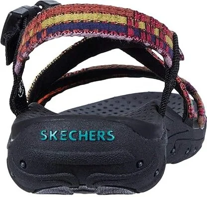 SKECHERS Reggae - Sew Me Women's Shoes Black : 7 B - Medium, Textile - Image 5