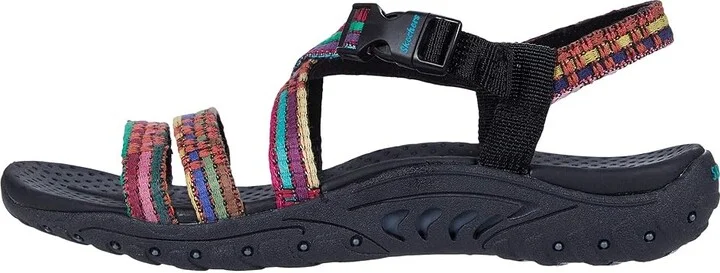 SKECHERS Reggae - Sew Me Women's Shoes Black : 7 B - Medium, Textile - Image 7