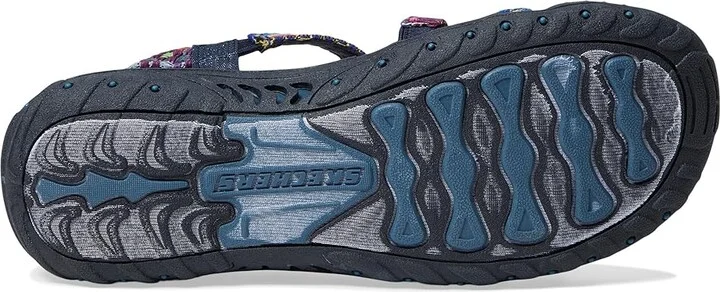 SKECHERS Reggae - Sew Me Women's Shoes Navy : 5.5 B - Medium, Textile - Image 4