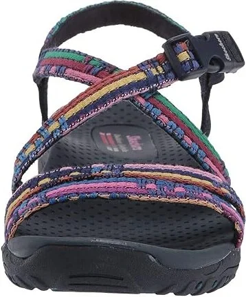 SKECHERS Reggae - Sew Me Women's Shoes Navy : 5.5 B - Medium, Textile - Image 6