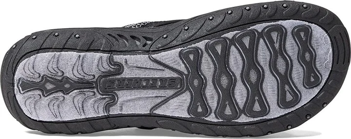 SKECHERS Reggae - Slide Thru Women's Shoes Black : 8 B - Medium, Textile - Image 3