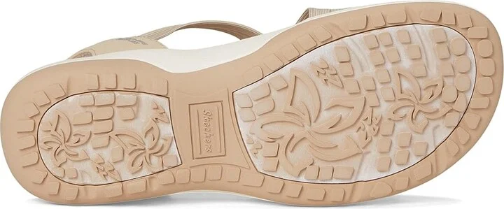 SKECHERS Reggae Slim - Simply Stretchy Hands Free Slip-Ins Women's Shoes Natural : 9 B - Medium, Synthetic - Image 3