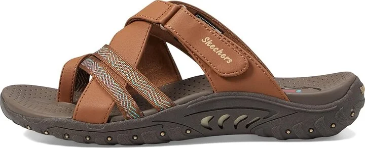 SKECHERS Reggae - Sunday Stroll Women's Shoes Brown : 5 B - Medium, Synthetic/Textile - Image 5