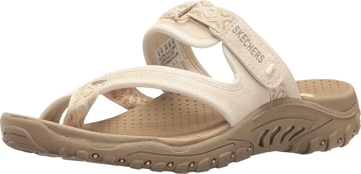 SKECHERS Reggae - Trailway Women's Shoes Natural : 11 B - Medium, Leather/Synthetic - Image 2