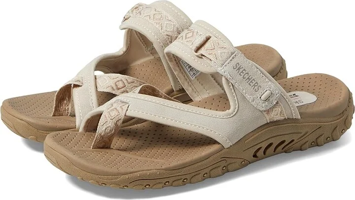 SKECHERS Reggae - Trailway Women's Shoes Natural : 11 B - Medium, Leather/Synthetic