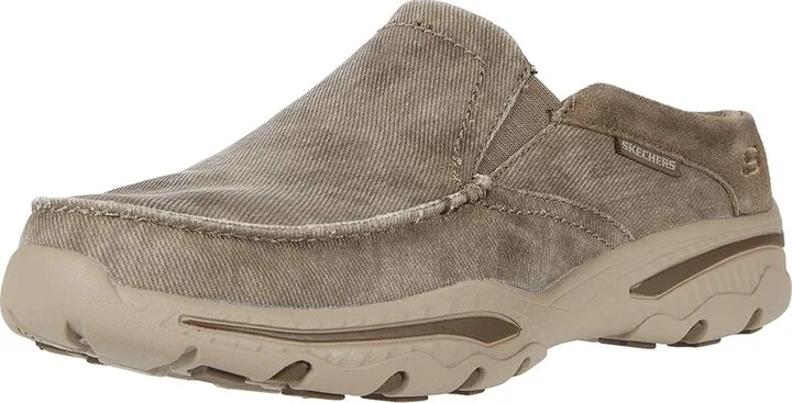 SKECHERS Relaxed Fit Creston - Backlot Men's Shoes Khaki : 8.5 D - Medium, Canvas - Image 2
