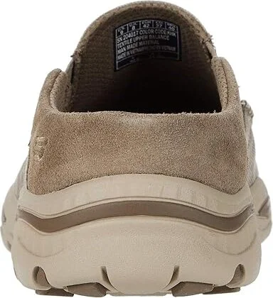 SKECHERS Relaxed Fit Creston - Backlot Men's Shoes Khaki : 8.5 D - Medium, Canvas - Image 5