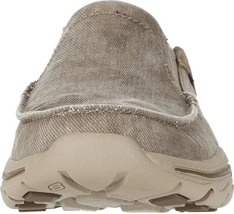 SKECHERS Relaxed Fit Creston - Backlot Men's Shoes Khaki : 8.5 D - Medium, Canvas - Image 6