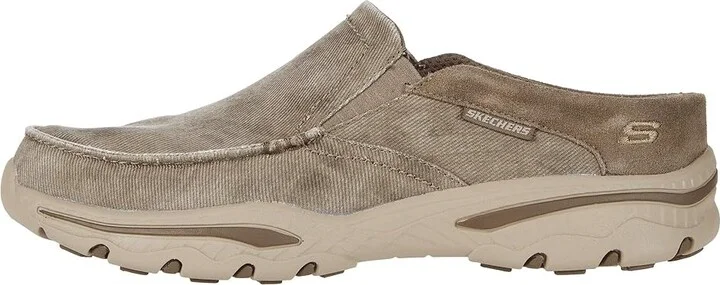 SKECHERS Relaxed Fit Creston - Backlot Men's Shoes Khaki : 8.5 D - Medium, Canvas - Image 7