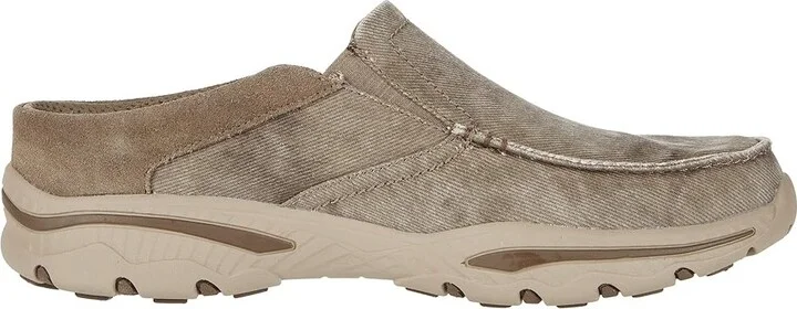 SKECHERS Relaxed Fit Creston - Backlot Men's Shoes Khaki : 8.5 D - Medium, Canvas - Image 8