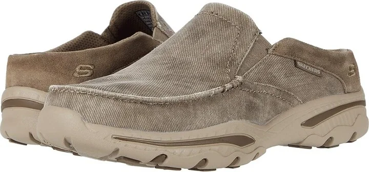 SKECHERS Relaxed Fit Creston - Backlot Men's Shoes Khaki : 8.5 D - Medium, Canvas