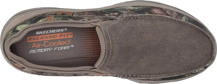 SKECHERS Relaxed Fit: Creston - Moseco Men's Slip on Shoes Camo : 7 D - Medium, Textile - Image 3